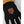 Close up of Hestra glove with leather cuff and branded patch