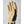 Hestra tan and black work glove showing palm side