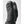 Hestra black leather three finger ski glove with grey reinforced fingertips