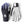 Hestra black and grey Gore-Tex Infinium gloves showing palm and back views