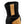Black Hestra glove cuff with tan suede pull tab