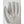 Close up of grey suede work glove palm with stitched finger details