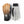Hestra gloves with brown to black gradient back and grey palm with black wrist strap