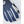 Hestra navy blue glove with white logo and trim