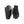 Hestra black athletic gloves with perforated palms