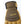 Hestra tan leather and brown fabric glove back detail