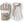 Hestra beige and white leather ski gloves with drawstring closure