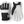Hestra black and white leather ski gloves