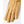Tan Hestra leather glove with embossed logo