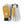 Hestra yellow and white leather gloves with black cuffs