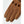 Hestra brown leather driving gloves with knuckle cutouts and finger perforations