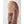 Hestra brown teddy fleece mitten with leather palm detail