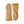Hestra tan leather gloves with decorative stitching on the back