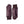 Hestra purple leather gloves with ribbed knit cuffs