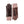 Hestra brown leather gloves with pink knit cuffs