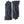 Hestra navy blue leather gloves with gathered wrist detail