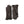 Hestra brown leather gloves with decorative stitching on the back