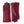 Pair of red Hestra leather gloves