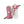 Hestra pink and white winter mittens with adjustable wrist straps