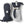 Hestra navy and grey insulated winter mittens with adjustable wrist straps
