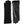 Hestra black leather gloves with knit cuffs