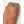 Hestra tan leather mitten with a brown ribbed wool cuff