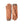 Hestra tan leather gloves with brown ribbed knit cuffs