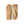 Hestra tan leather gloves with ribbed cuffs