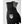 Black Hestra glove with grey cuff detail and white brand logo