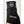 Black Hestra glove with logo patch and white text branding