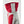 Hestra red and grey glove cuff detail