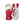 Hestra red and white insulated ski mittens