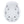 Top view of a white Smith Optics ski helmet with ventilation slots