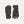 Pair of black Sealskinz gloves showing front and palm views