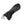 Hotronic black leather mitten with adjustable wrist cinch
