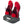 Hotronic shoe dryer with red running shoes placed on the heating nozzles