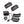 Hotronic XLP battery packs with charging base and international power adapters