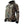 Gobi Heat camouflage hooded jacket with black trim and front zipper