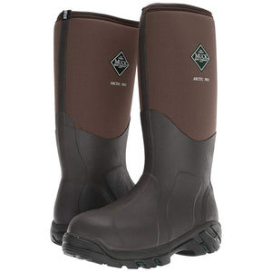 Muck Arctic Pro brown tall rubber boots