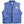 Blue HyperKewl quilted cooling vest with black zipper and trim