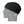 HyperKewl black cooling skull cap on a clear mannequin head