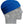 HyperKewl blue cooling skull cap on a clear mannequin head