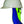 White hard hat with a blue and high visibility yellow neck shade attachment