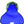 Blue fabric neck shroud for a hard hat