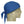 HyperKewl blue cooling skull cap on a mannequin head