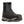 Korkers black waterproof slip on boot with grey midsole and orange accents