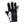 Helly Hansen fingerless sailing glove in black and grey