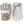 Hestra beige and white leather ski gloves with drawstring closure