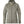 Fjallraven grey knitted fleece hoodie with front zipper and side pockets