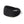 Black Mission headband with gathered fabric detail